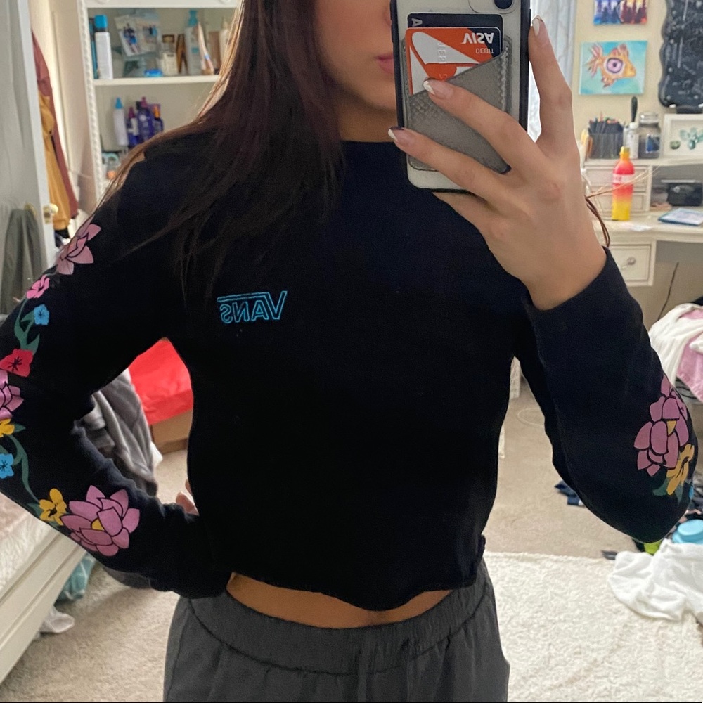 Vans Cropped Long Sleeve